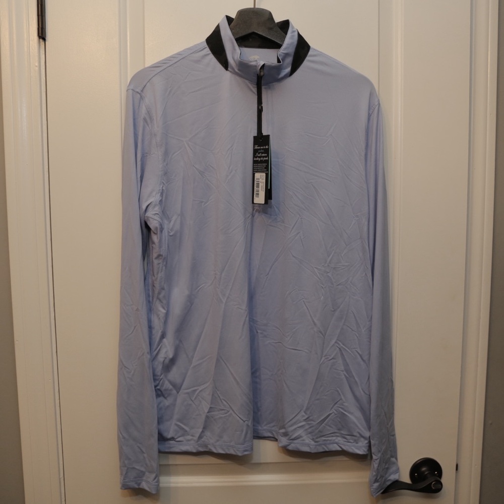 Greyson Long Sleeve Half Zip Golf Shirt NWT - Picture 7 of 13